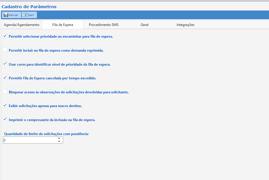  (image: http://wikka.fastmedic.com.br/wikka/images/Telas versão Web/Central Procedimentos/CADASTROS/ParametrosCP/AbaFilaEspera.png) 